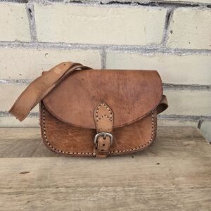 Handcrafted Leather Mini Crossbody